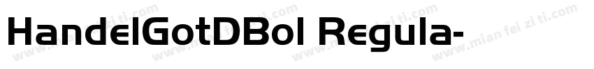 HandelGotDBol Regula字体转换